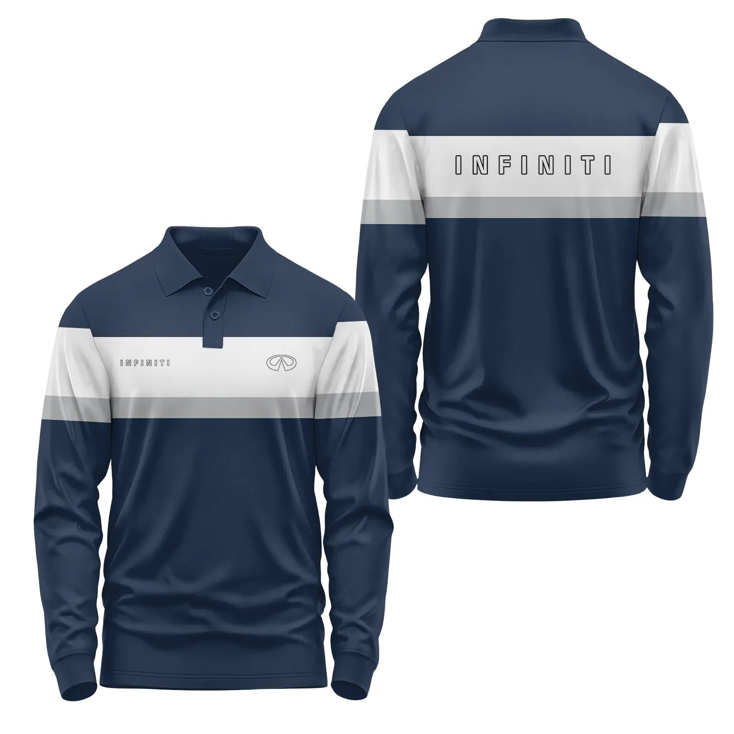 Infiniti Long Sleeve Polo SC046