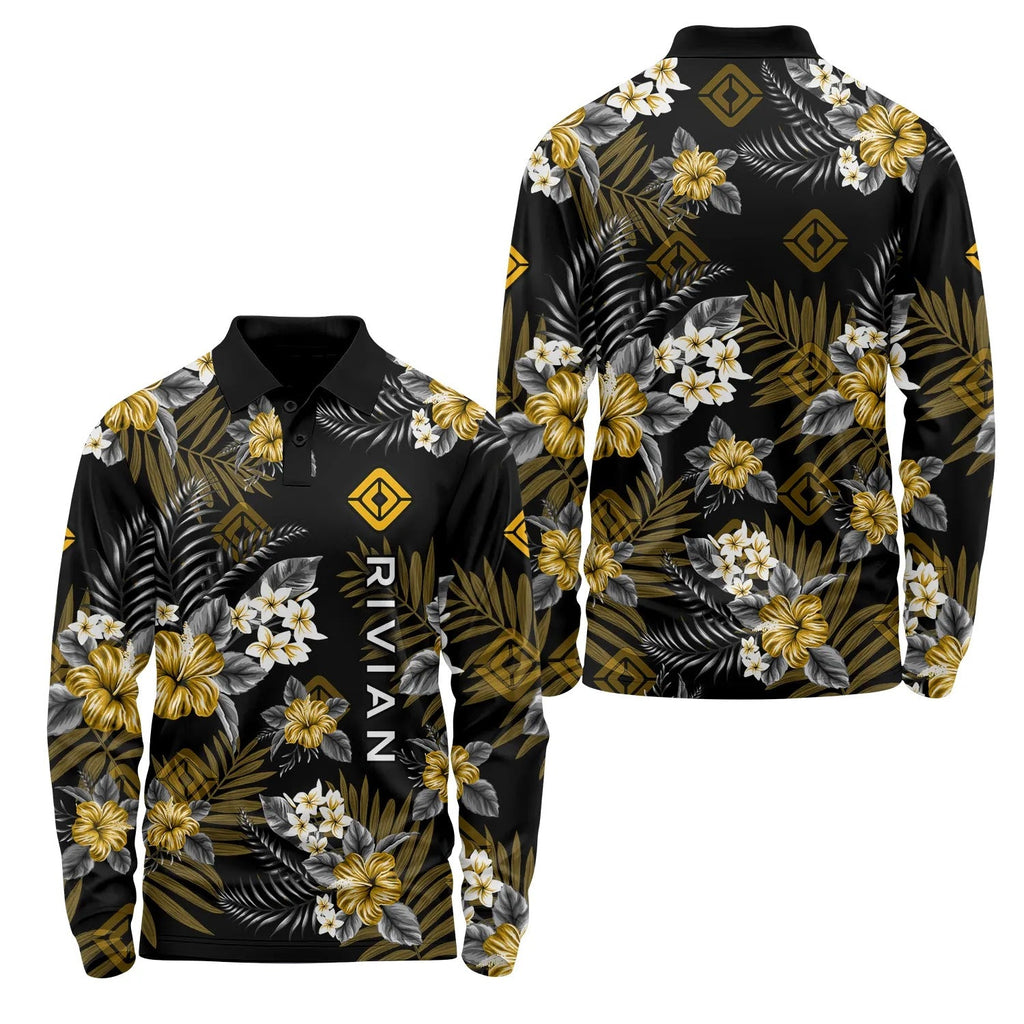 Rivian Long Sleeve Polo SC054