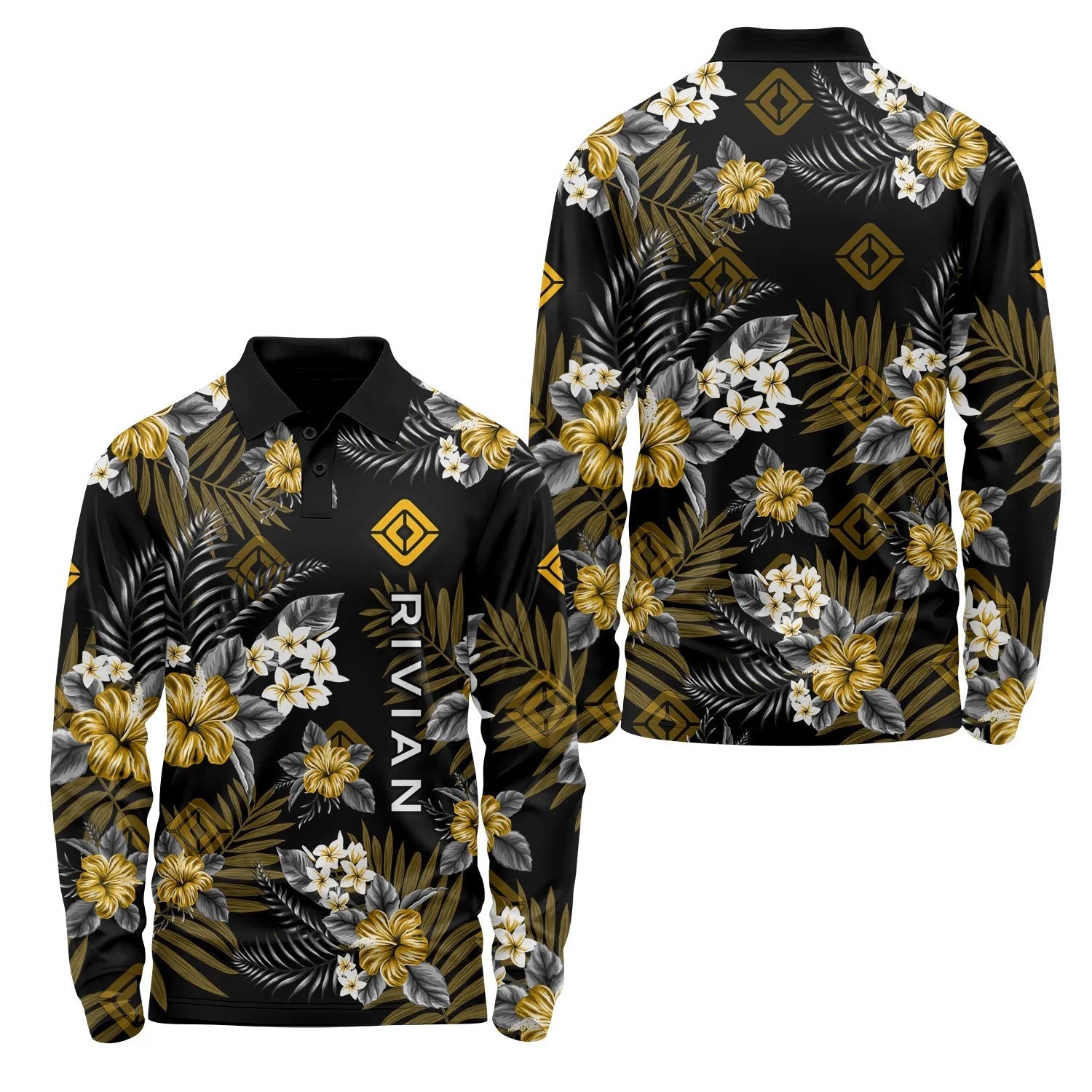 Rivian Long Sleeve Polo SC054