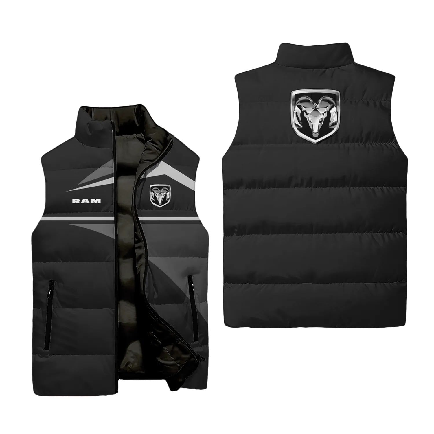 Ram Sleeveless Puffer Jacket SC067