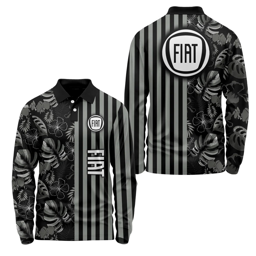 Fiat Long Sleeve Polo SHW040