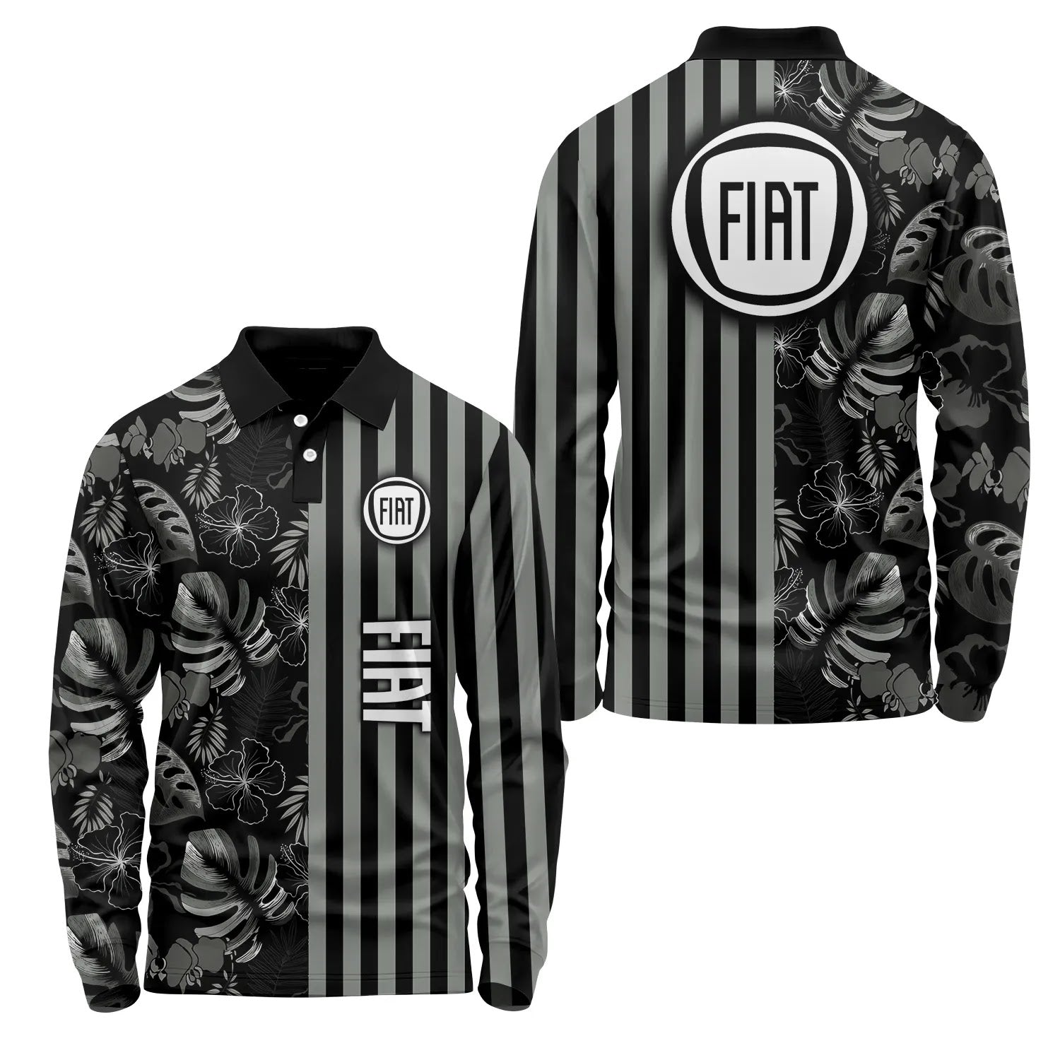 Fiat Long Sleeve Polo SHW040