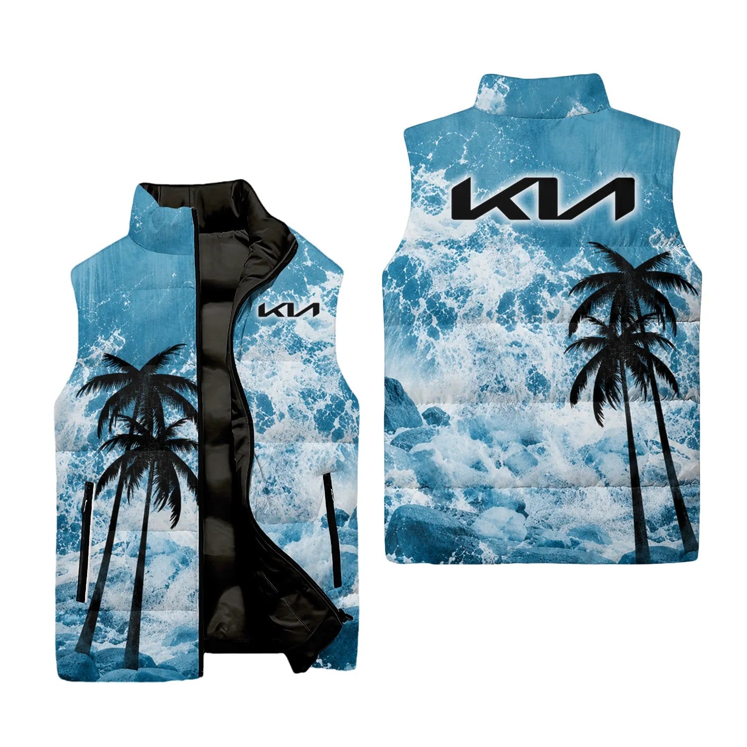 Kia Sleeveless Puffer Jacket SHW052
