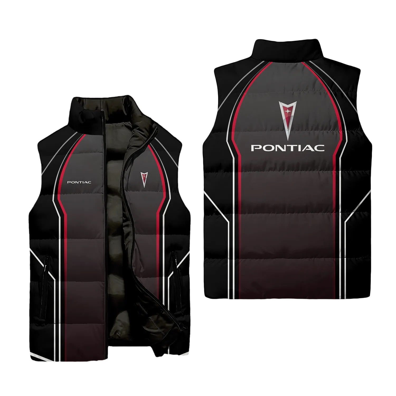 Pontiac Sleeveless Puffer Jacket SC061