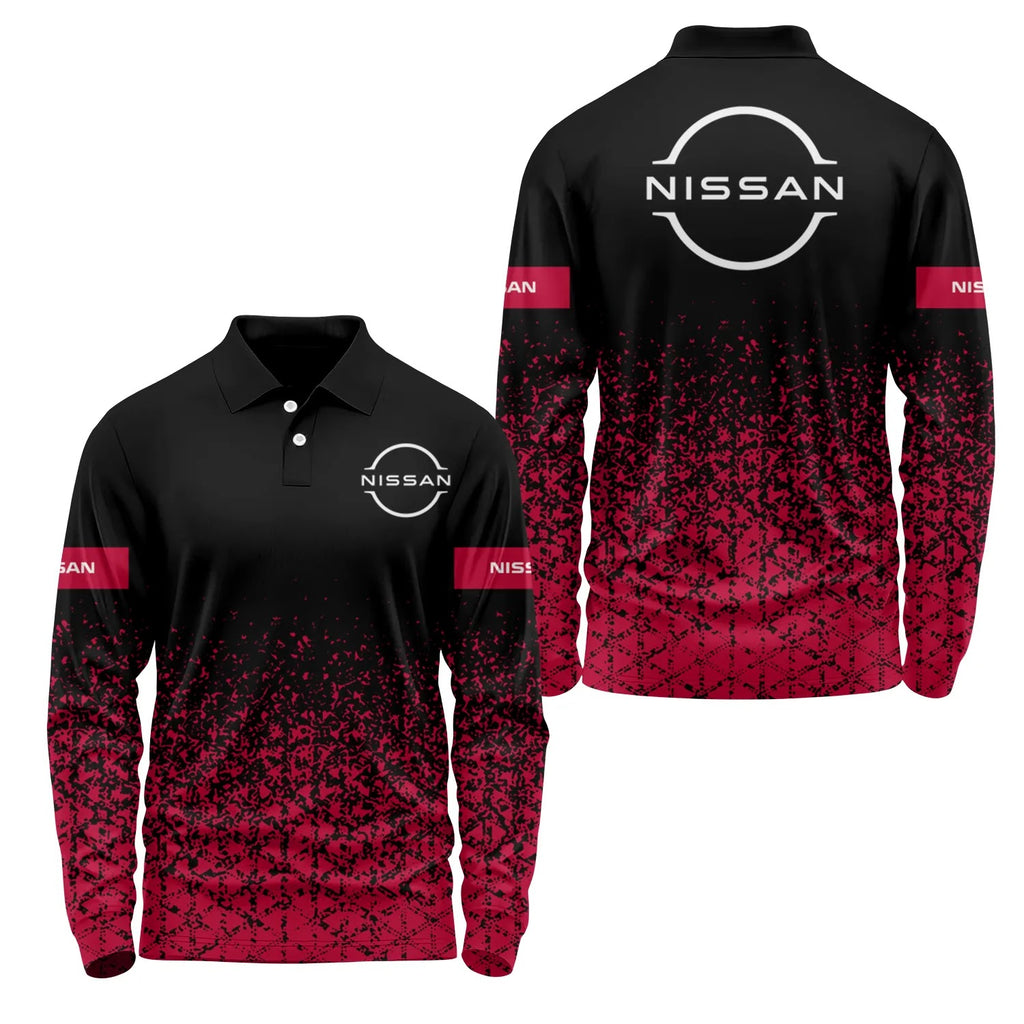 Nissan Long Sleeve Polo SC096