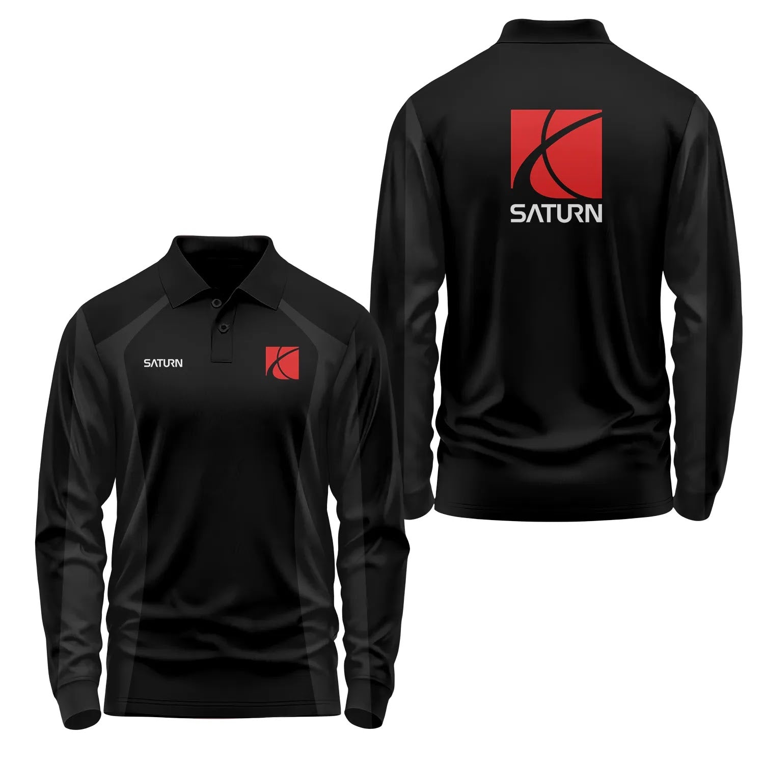 Saturn Long Sleeve Polo SC048