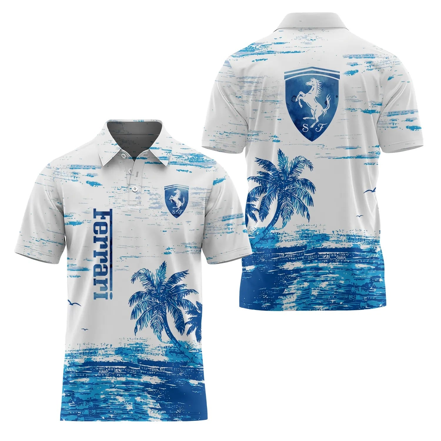 Ferrari Short Sleeve Polo SHW069