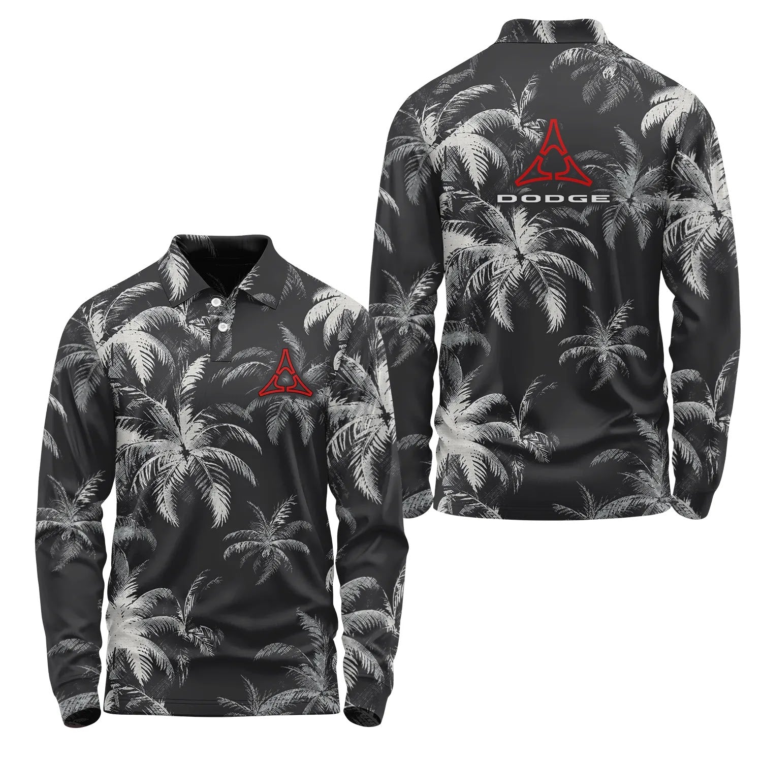 Dodge Long Sleeve Polo SC112