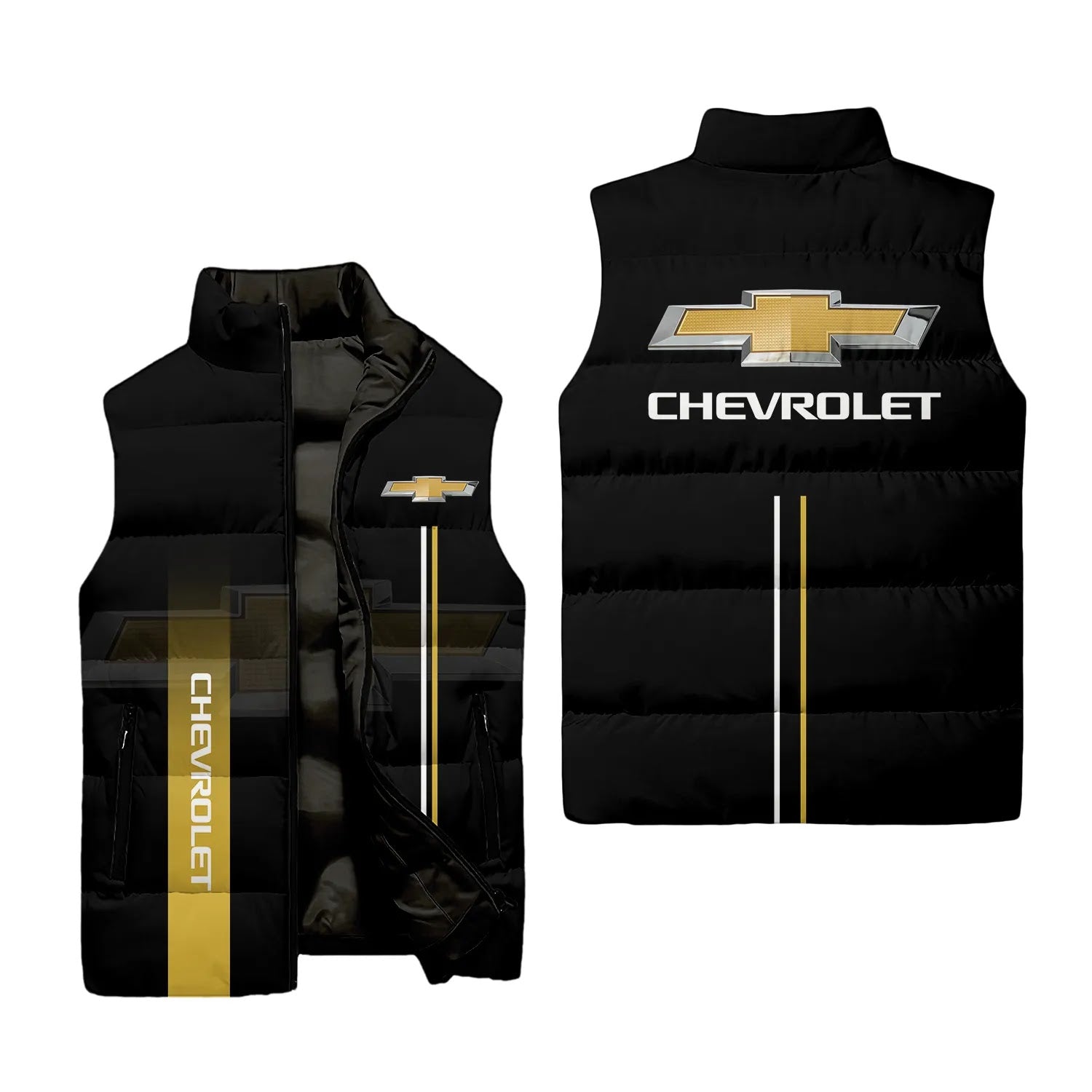 Chevrolet Sleeveless Puffer Jacket SC077