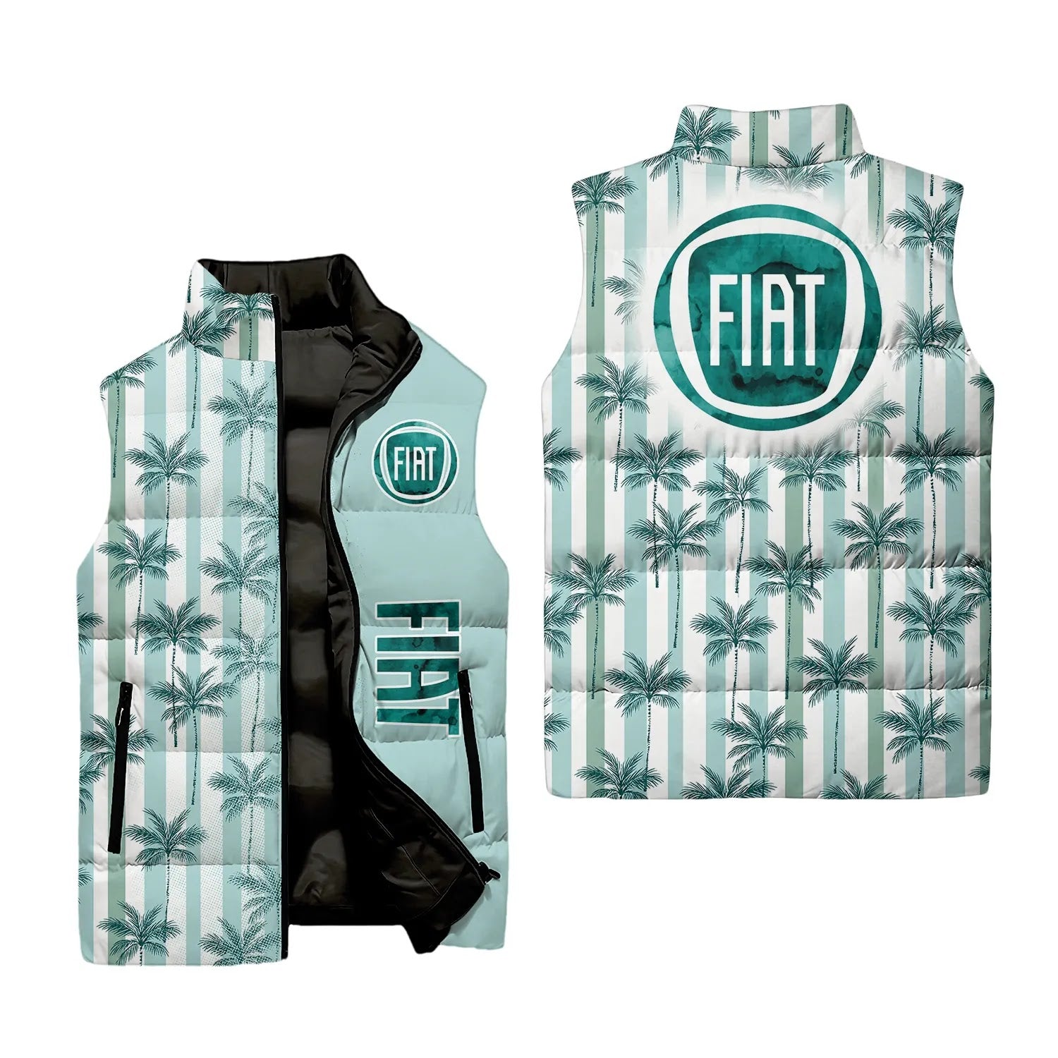 Fiat Sleeveless Puffer Jacket SHW028