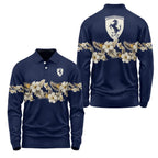 Ferrari Long Sleeve Polo SHW047
