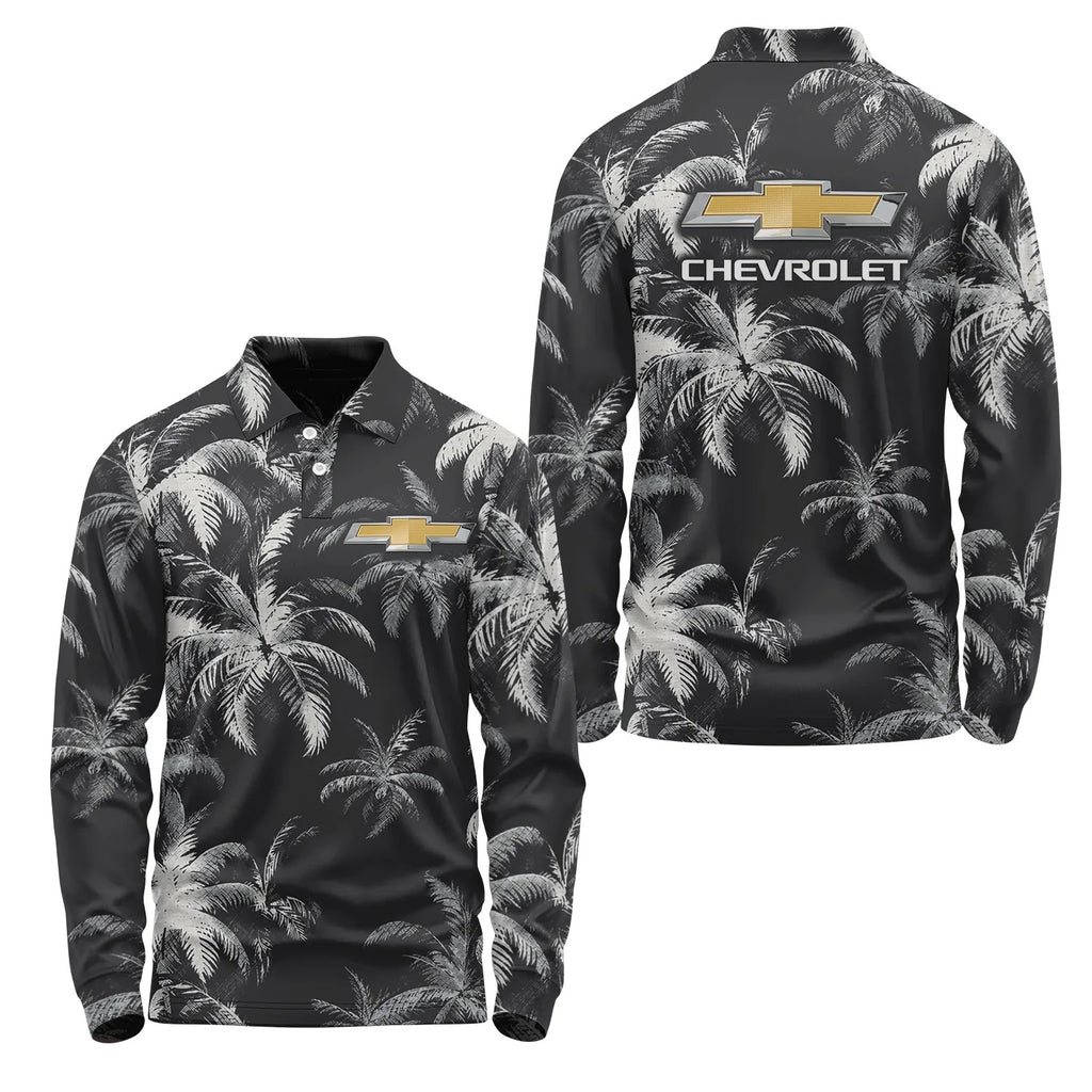 Chevrolet Long Sleeve Polo SC112