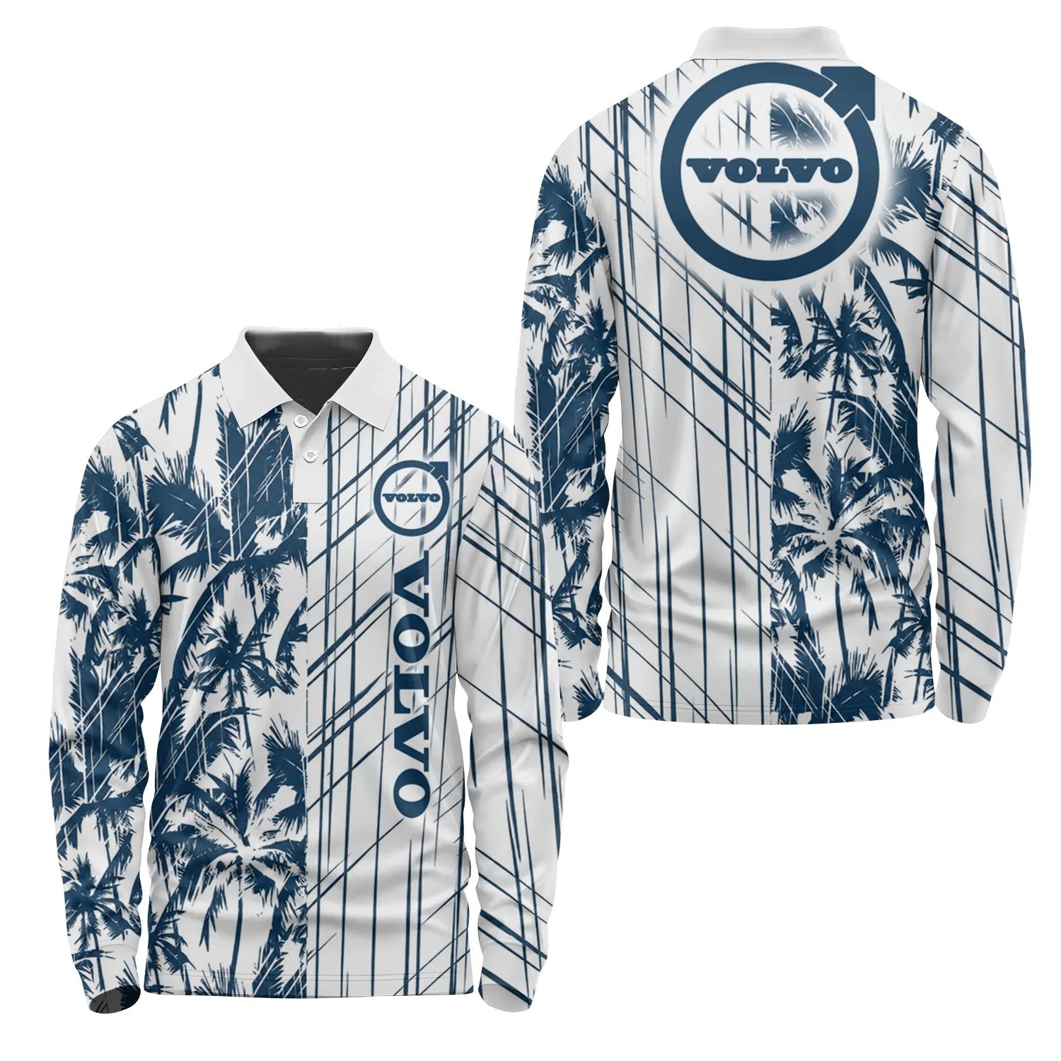 Volvo Long Sleeve Polo SHW041