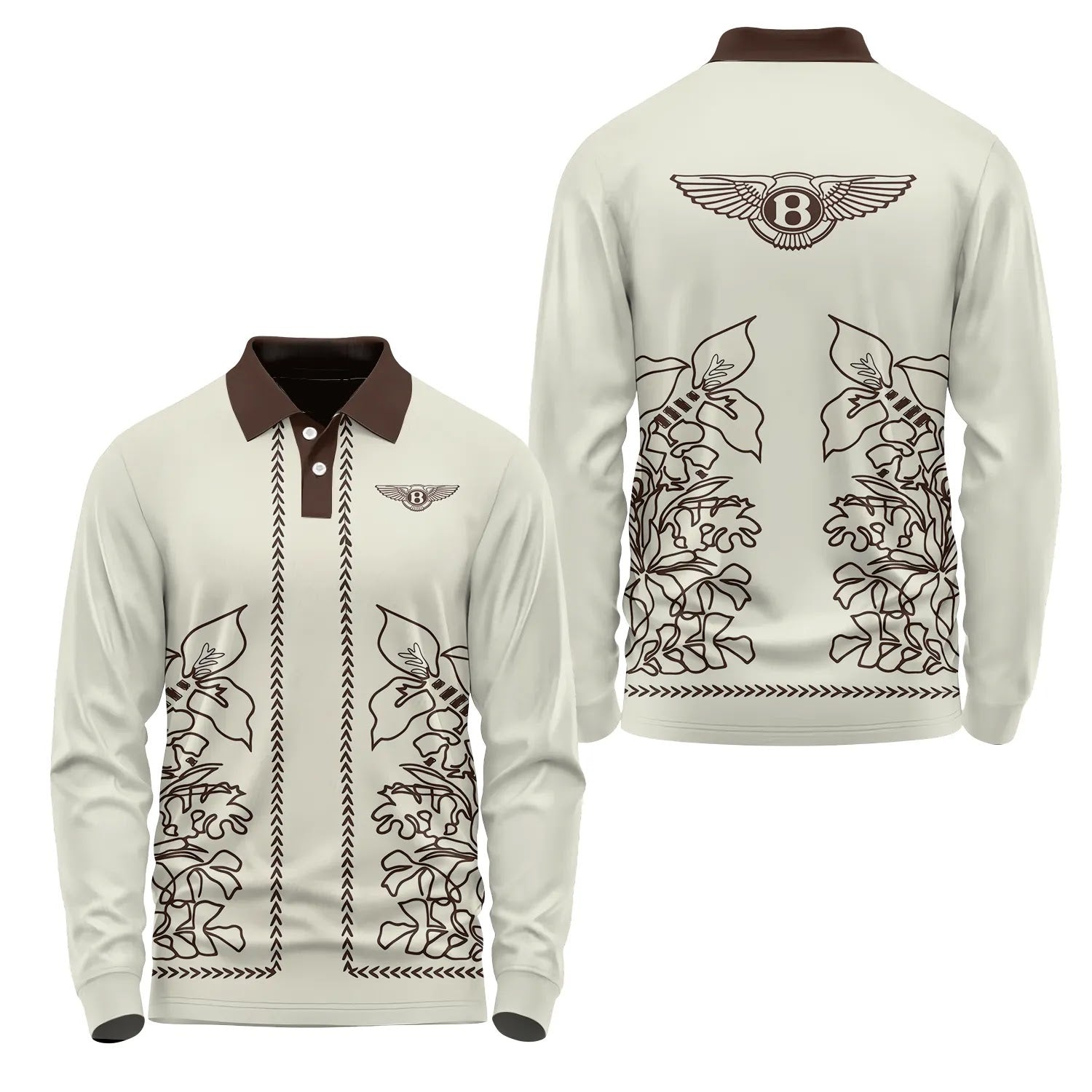 Bentley Long Sleeve Polo SHW064
