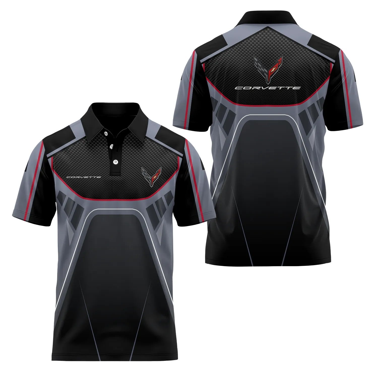 Corvette Short Sleeve Polo SC088