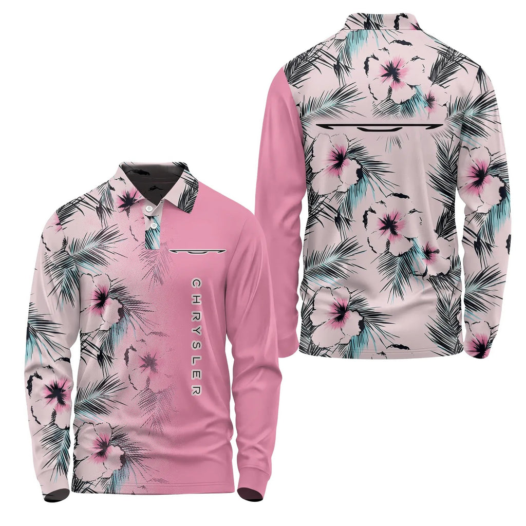 Chrysler Long Sleeve Polo SHW056