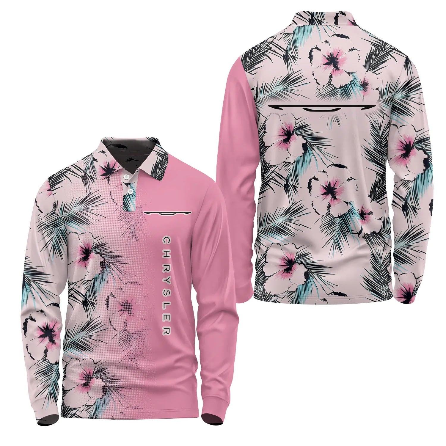 Chrysler Long Sleeve Polo SHW056