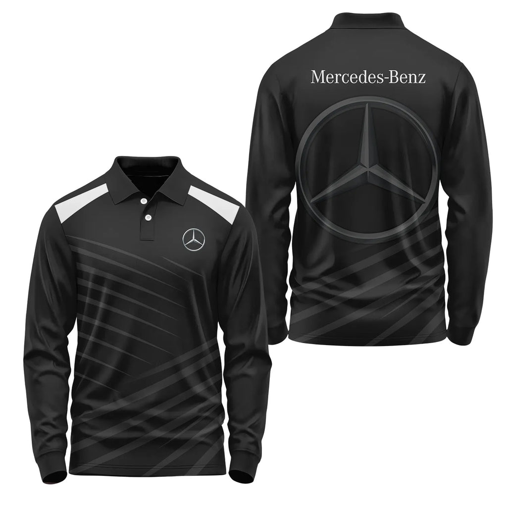 Mercedes-Benz Long Sleeve Polo SC082