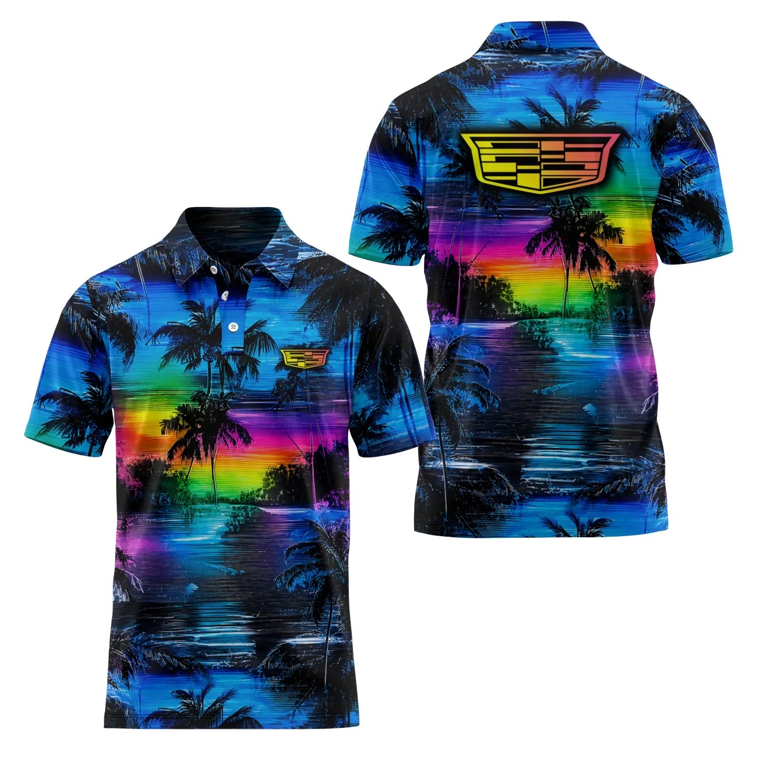 Cadillac Short Sleeve Polo SHW055
