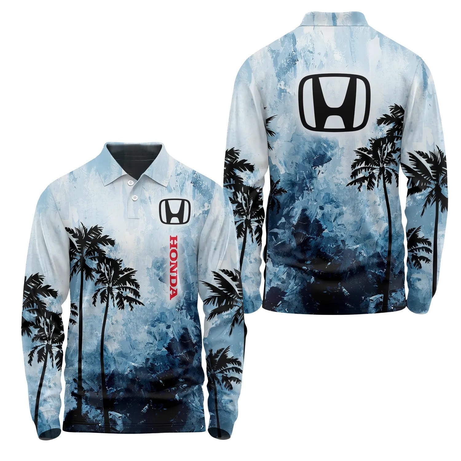 Honda Long Sleeve Polo SHW034