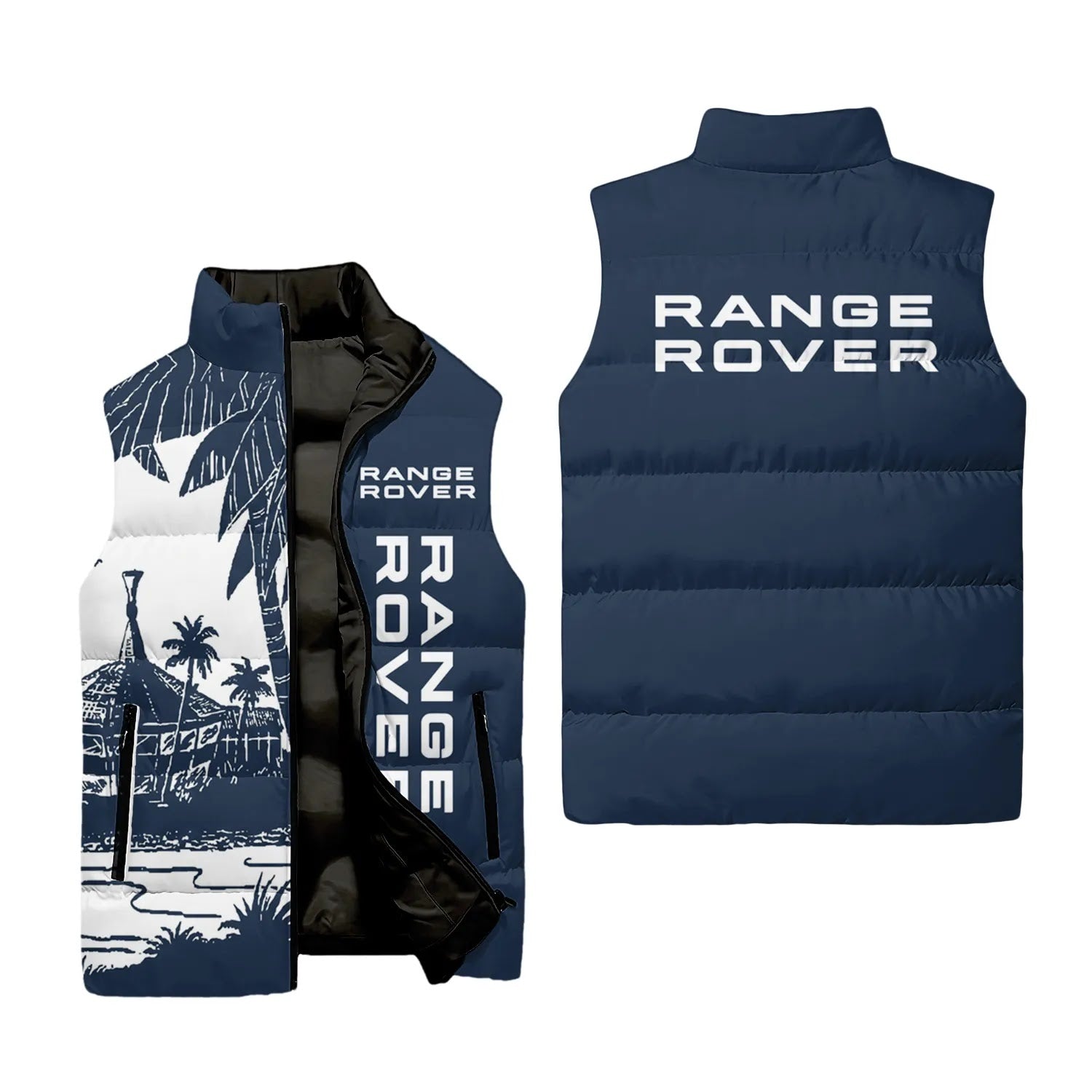 Range Rover Sleeveless Puffer Jacket SHW031