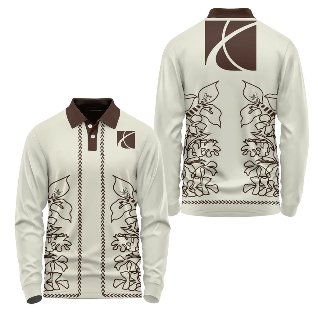 Saturn Long Sleeve Polo SHW064