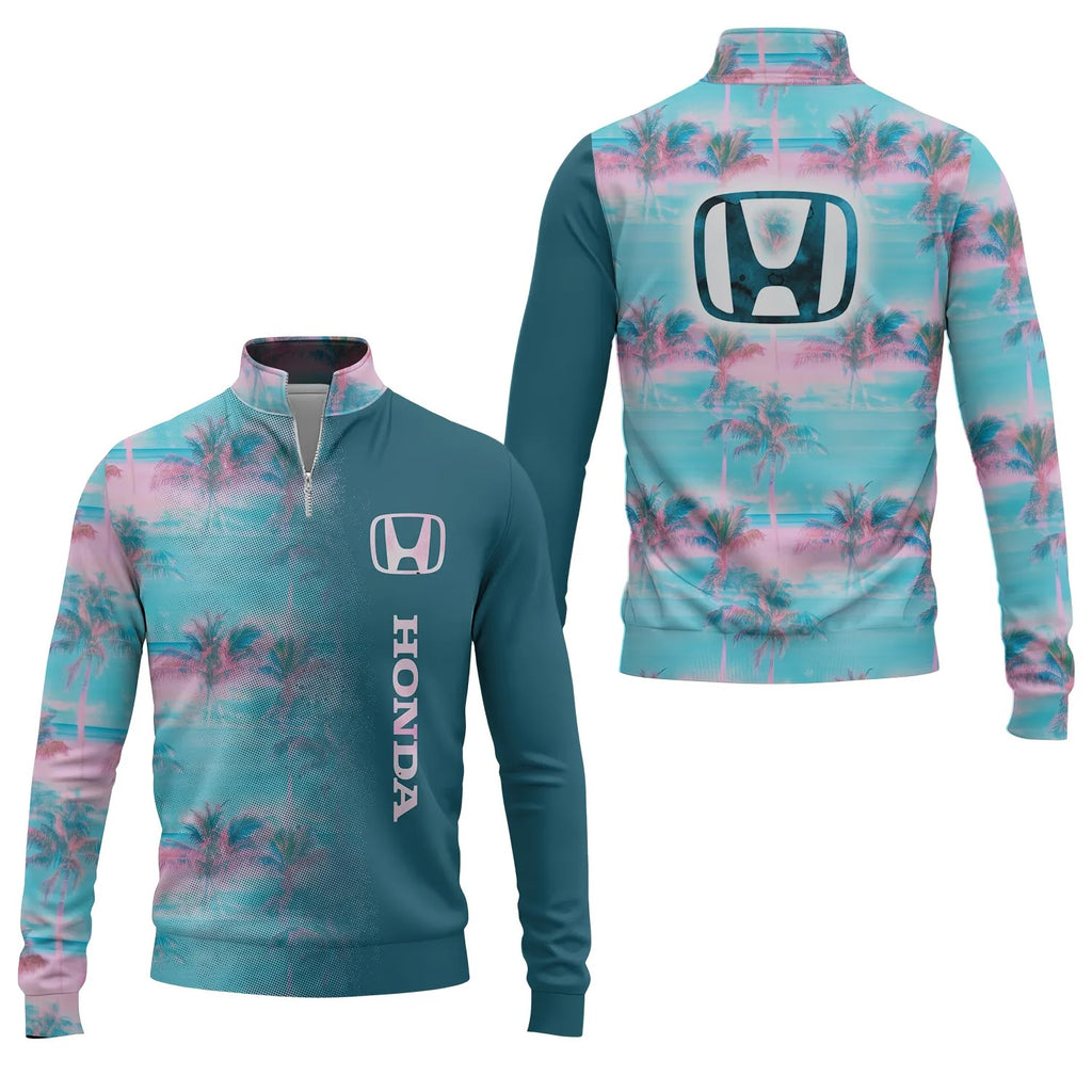 Honda Quarter-zip Pullover SHW058
