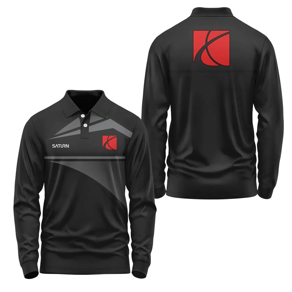 Saturn Long Sleeve Polo SC067