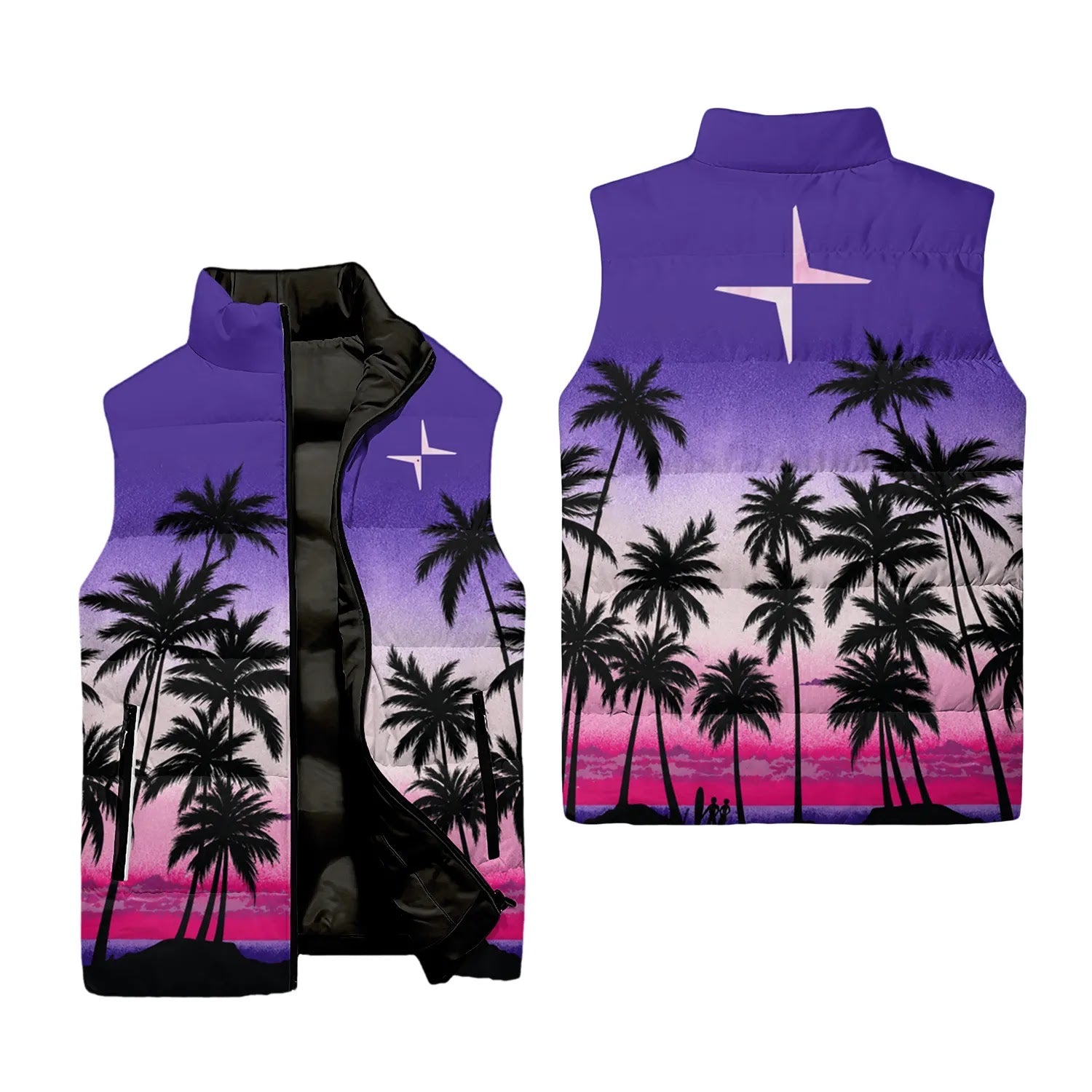 Polestar Sleeveless Puffer Jacket SHW019