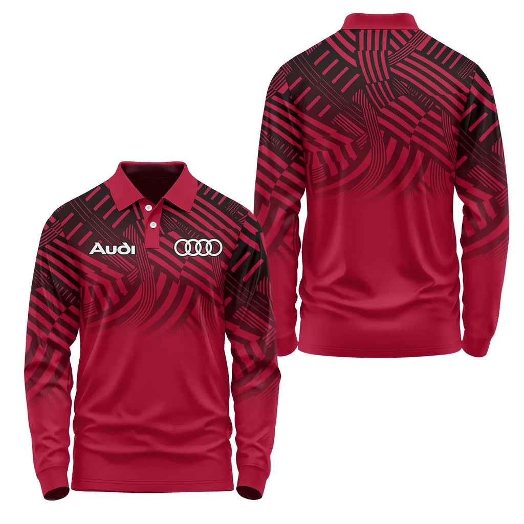 Audi Long Sleeve Polo SC121