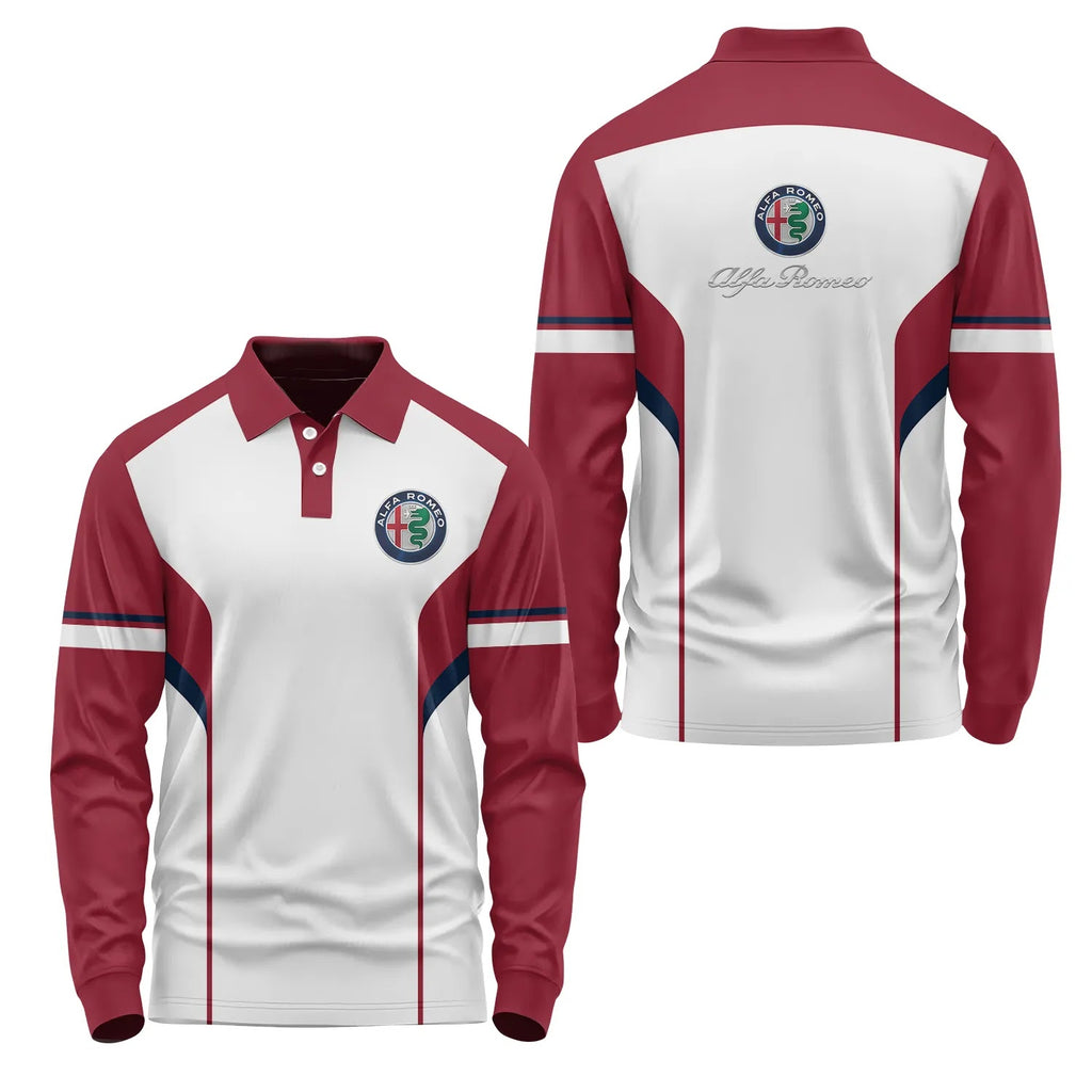 Alfa Romeo Long Sleeve Polo SC113