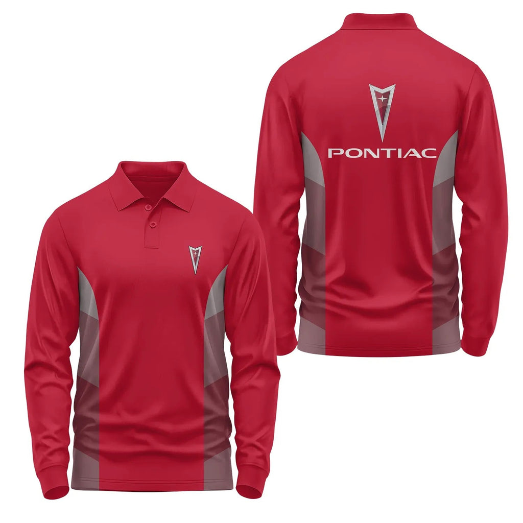 Pontiac Long Sleeve Polo SC049