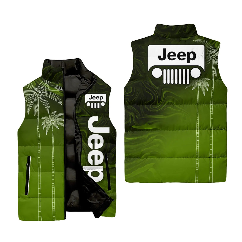 Jeep Sleeveless Puffer Jacket SHW070