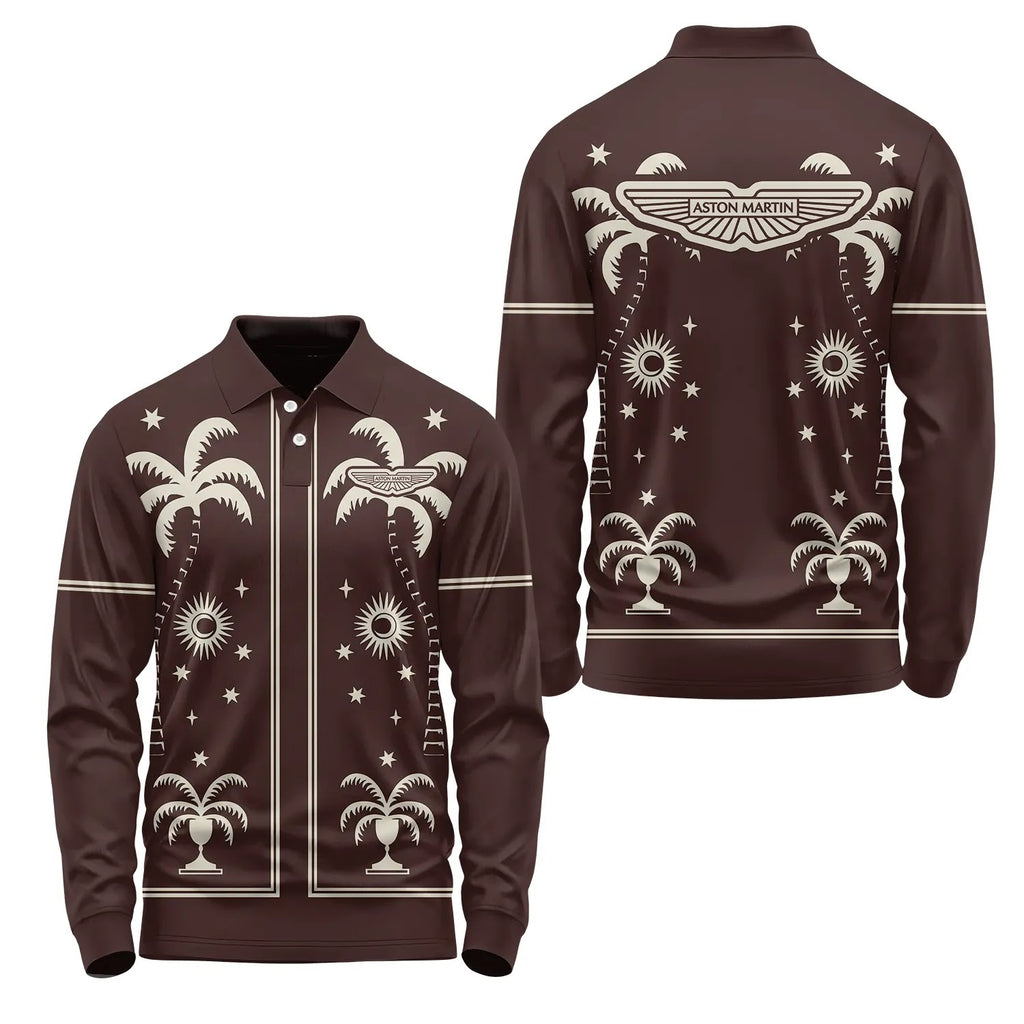 Aston Martin Long Sleeve Polo SHW066