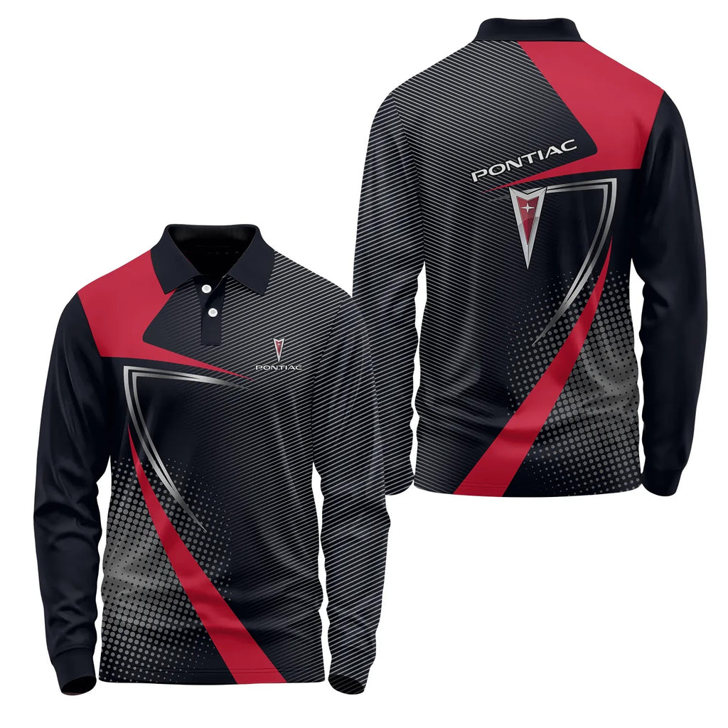 Pontiac Long Sleeve Polo SC059