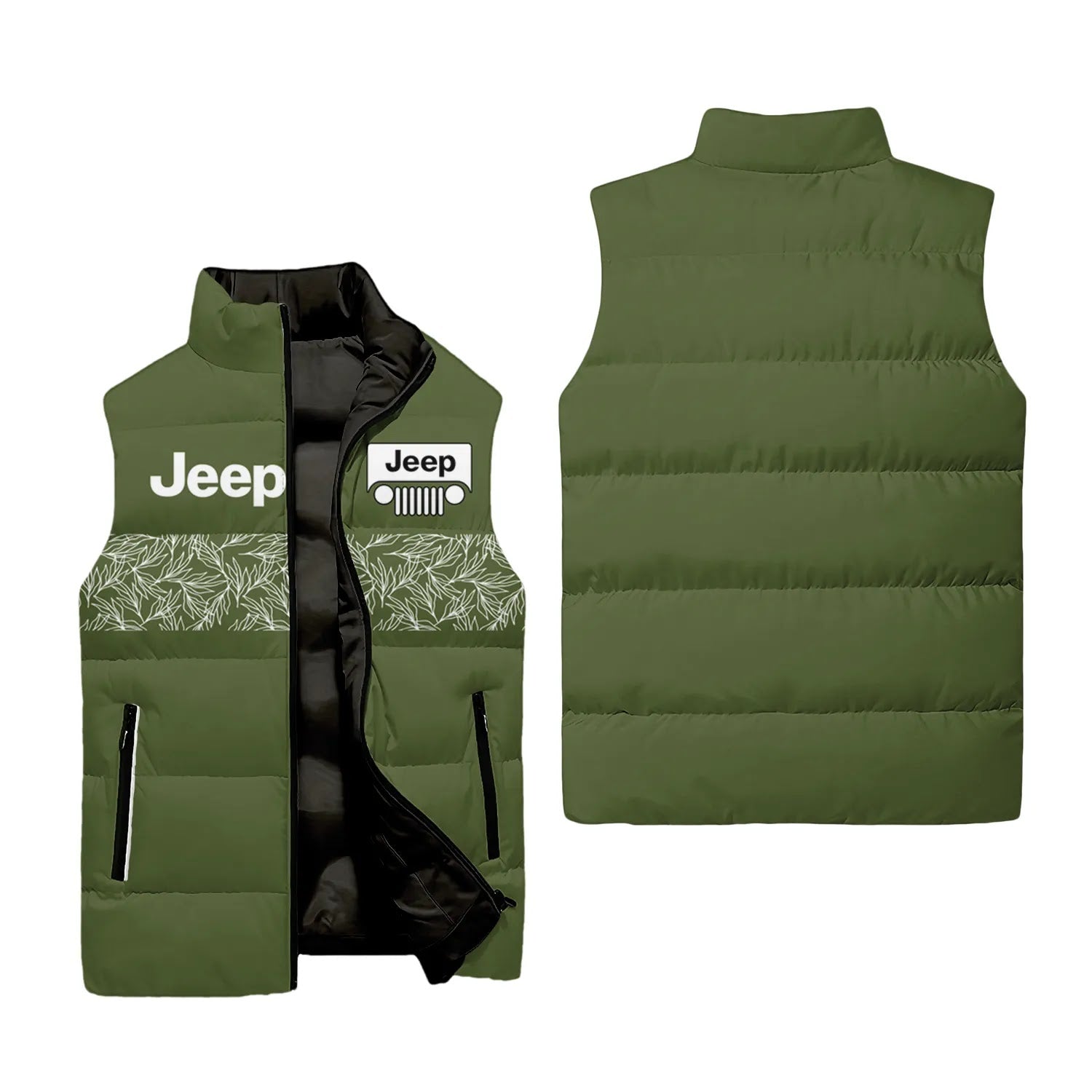 Jeep Sleeveless Puffer Jacket SC104