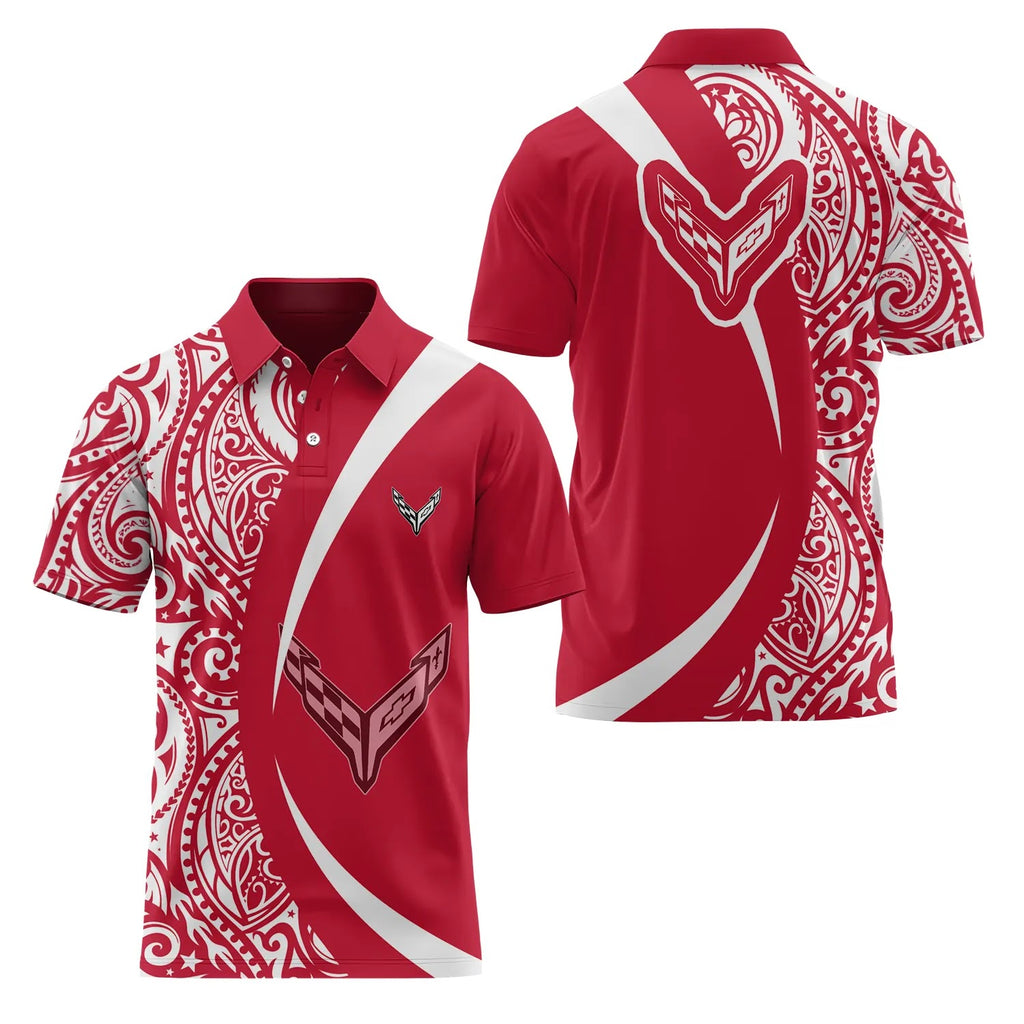 Corvette Short Sleeve Polo SHW072