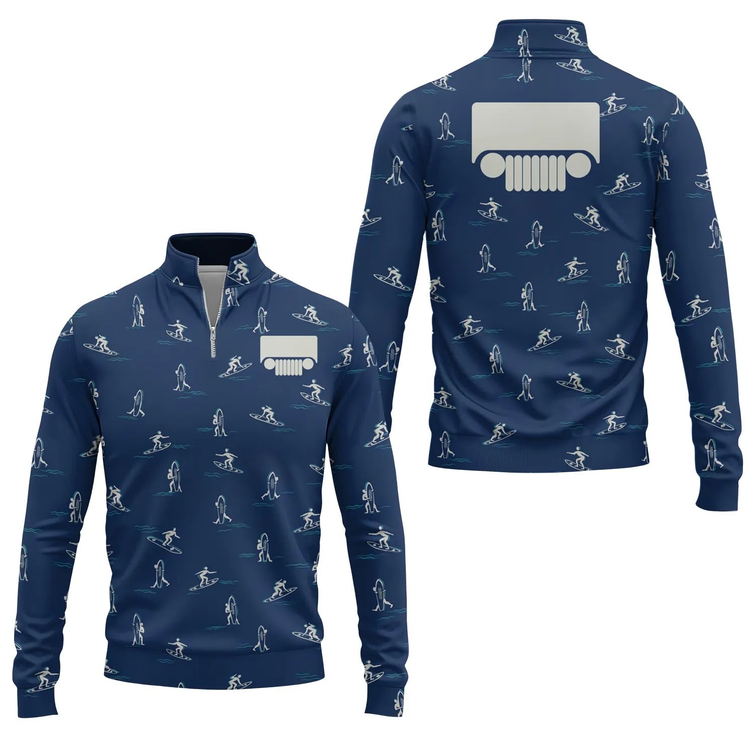 Jeep Quarter-zip Pullover SHW011