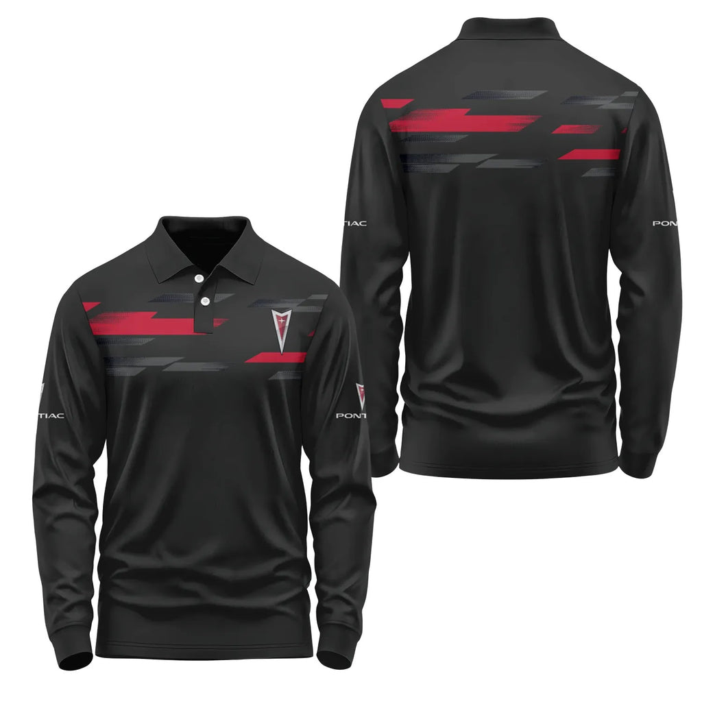 Pontiac Long Sleeve Polo SC100