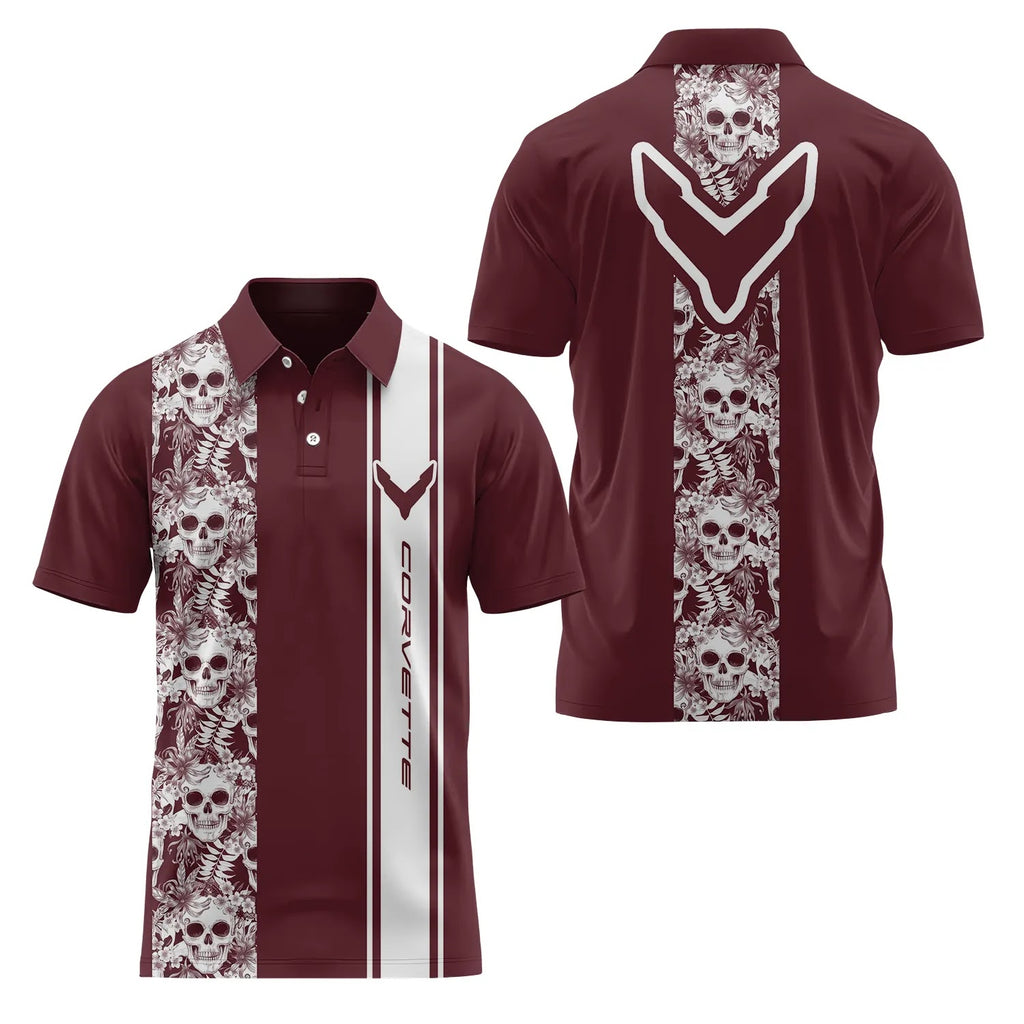 Corvette Short Sleeve Polo SHW042