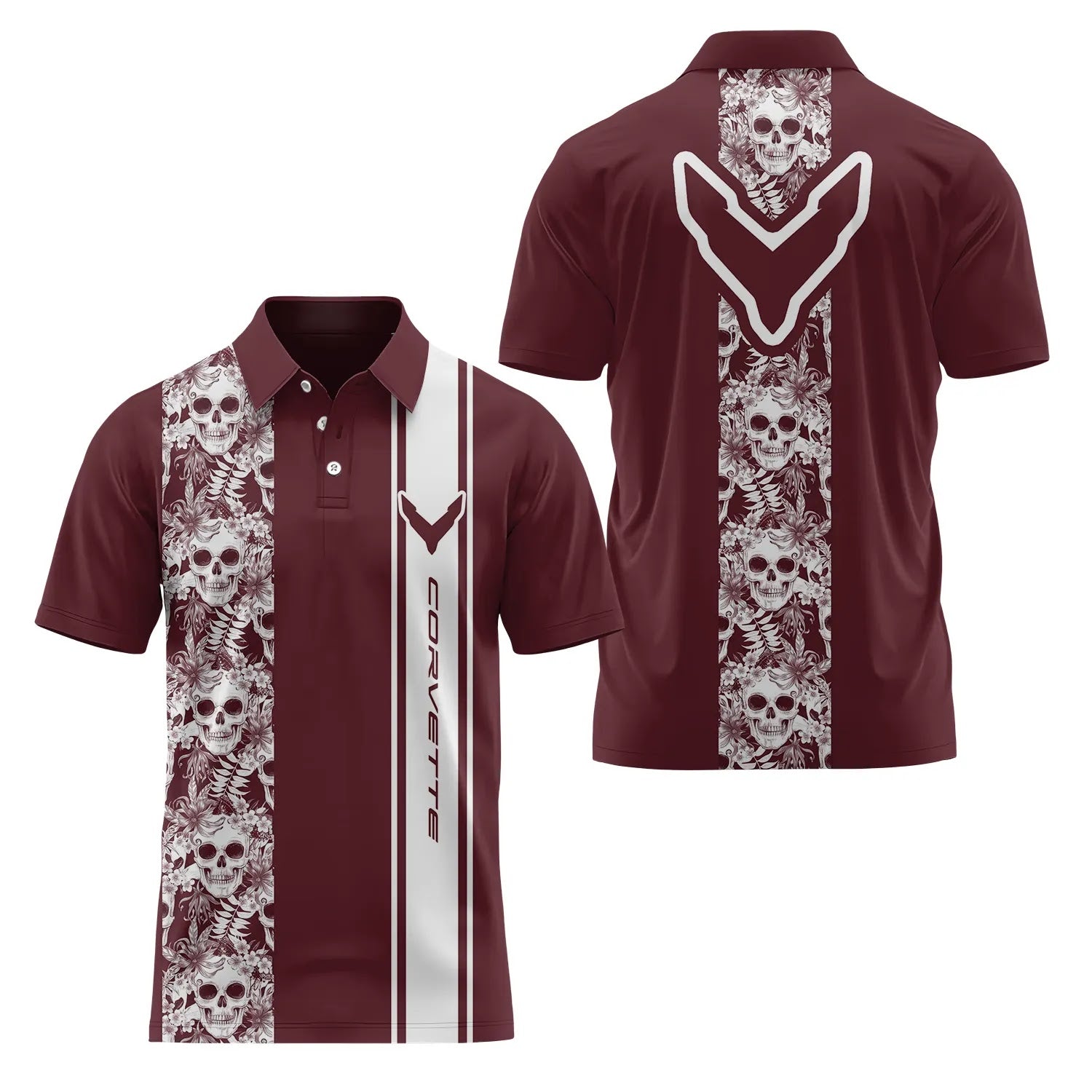 Corvette Short Sleeve Polo SHW042