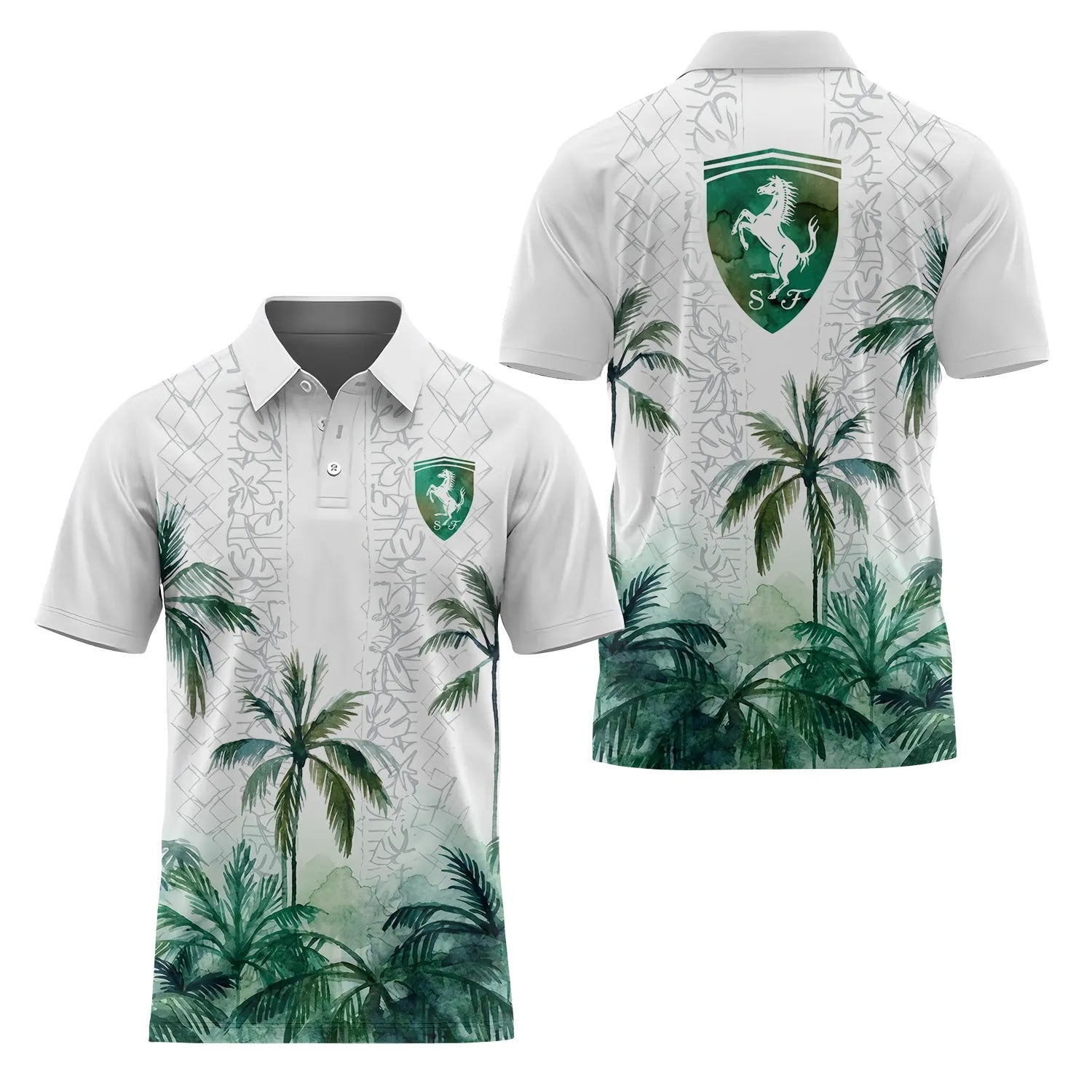 Ferrari Short Sleeve Polo SHW015