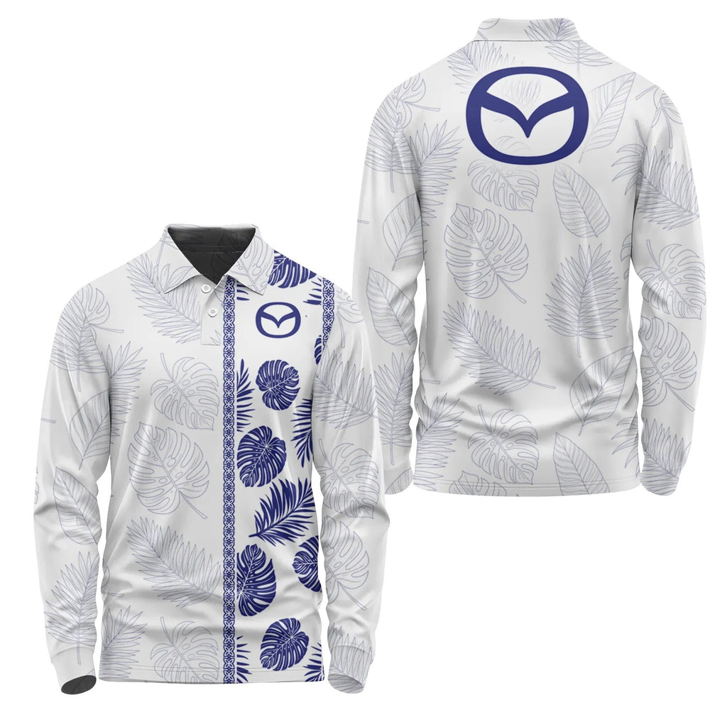 Mazda Long Sleeve Polo SHW023