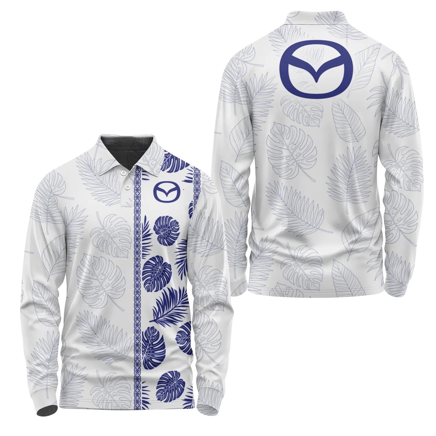 Mazda Long Sleeve Polo SHW023