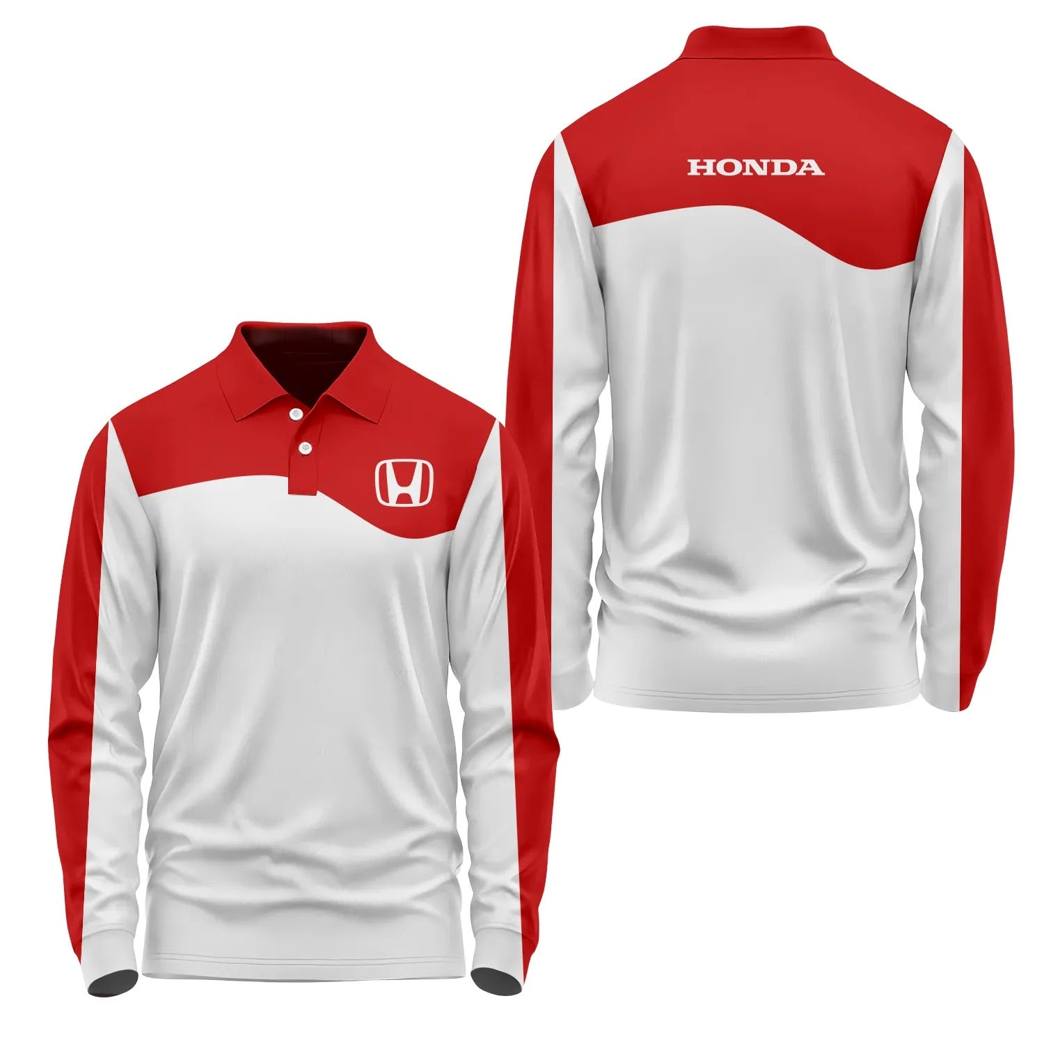 Honda Long Sleeve Polo SC110