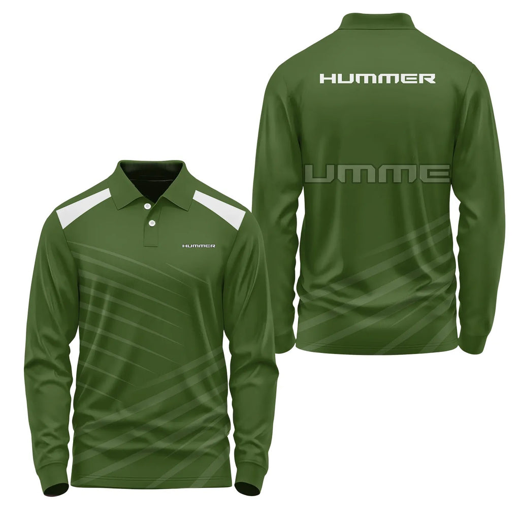 Hummer Long Sleeve Polo SC082