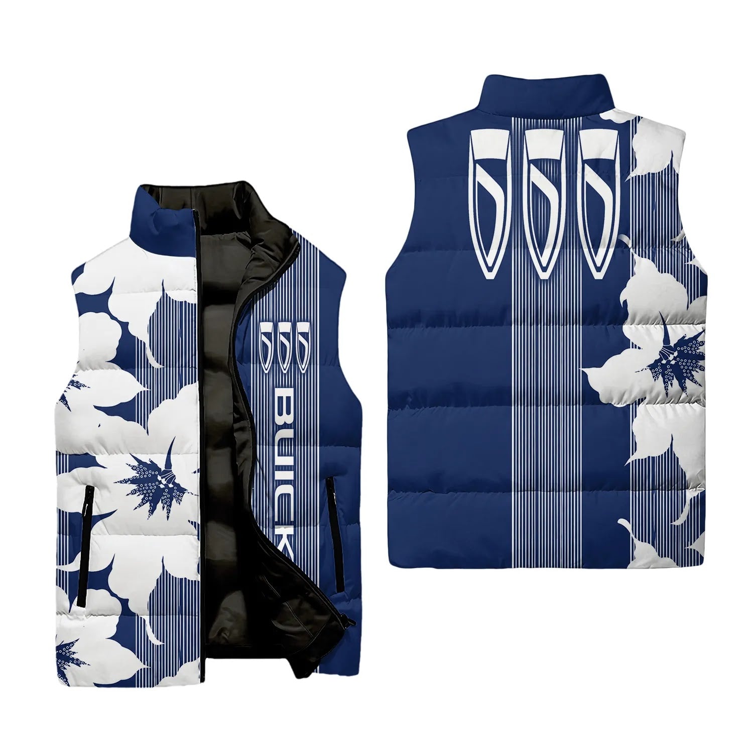 Buick Sleeveless Puffer Jacket SHW039
