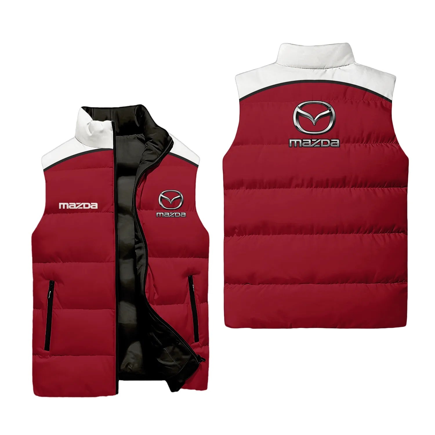 Mazda Sleeveless Puffer Jacket SC087