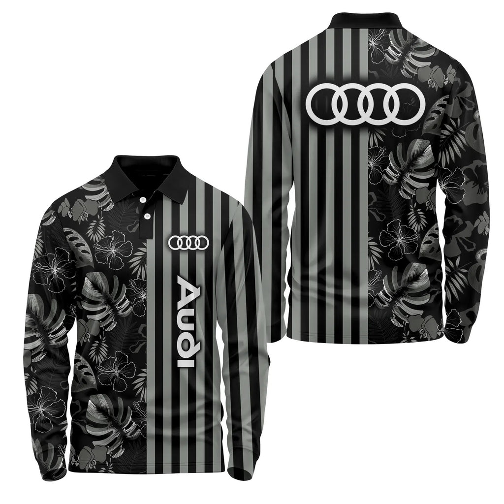 Audi Long Sleeve Polo SHW040