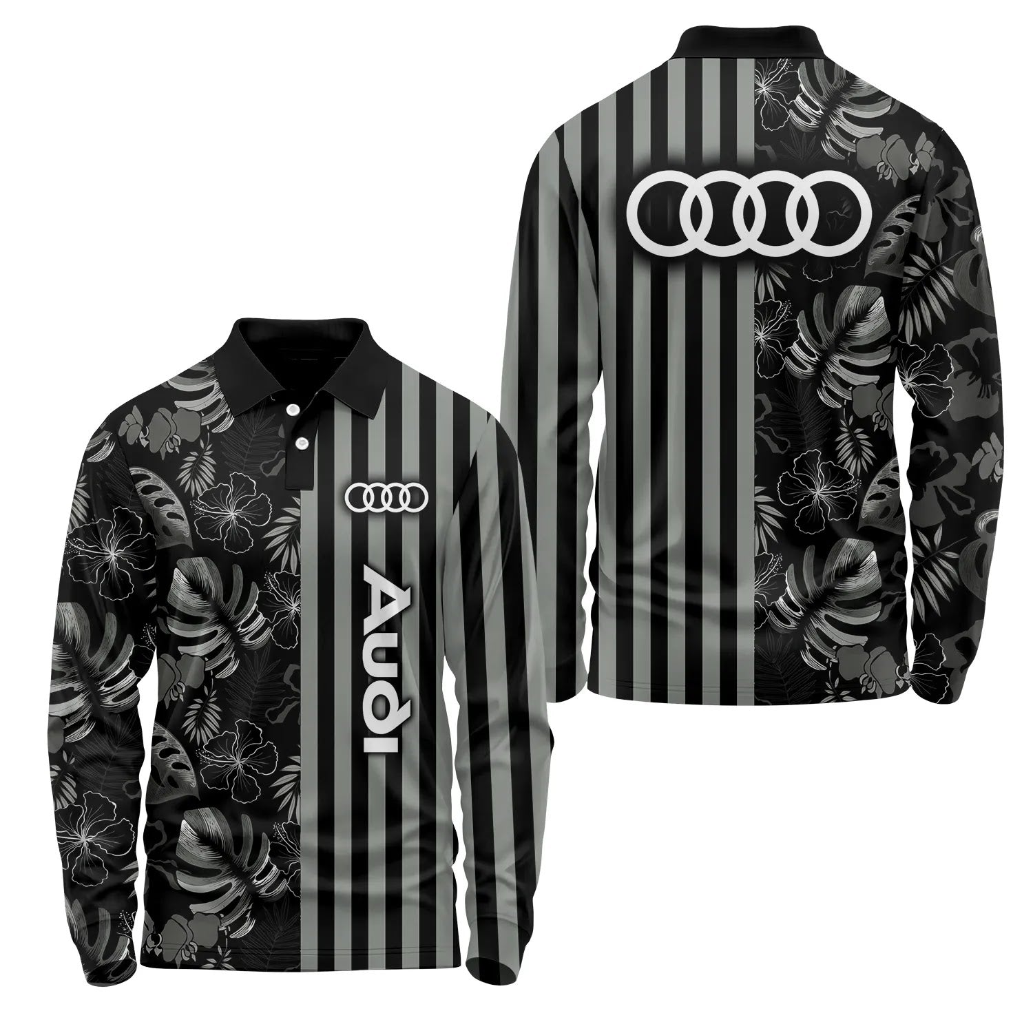 Audi Long Sleeve Polo SHW040